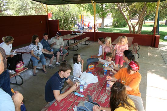 2008 White Family Reunion at Big Rock Candy Mountain, Utah